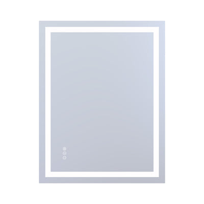 SUMERAIN 30 x 36 Inch LED Bathroom Mirror with Lights, Anti-Fog Stepless Dimmable Smart Bathroom Vanity Mirror with 3 Color Temperatures, Tempered Glass Wall Mounted Lighted Vanity Mirror